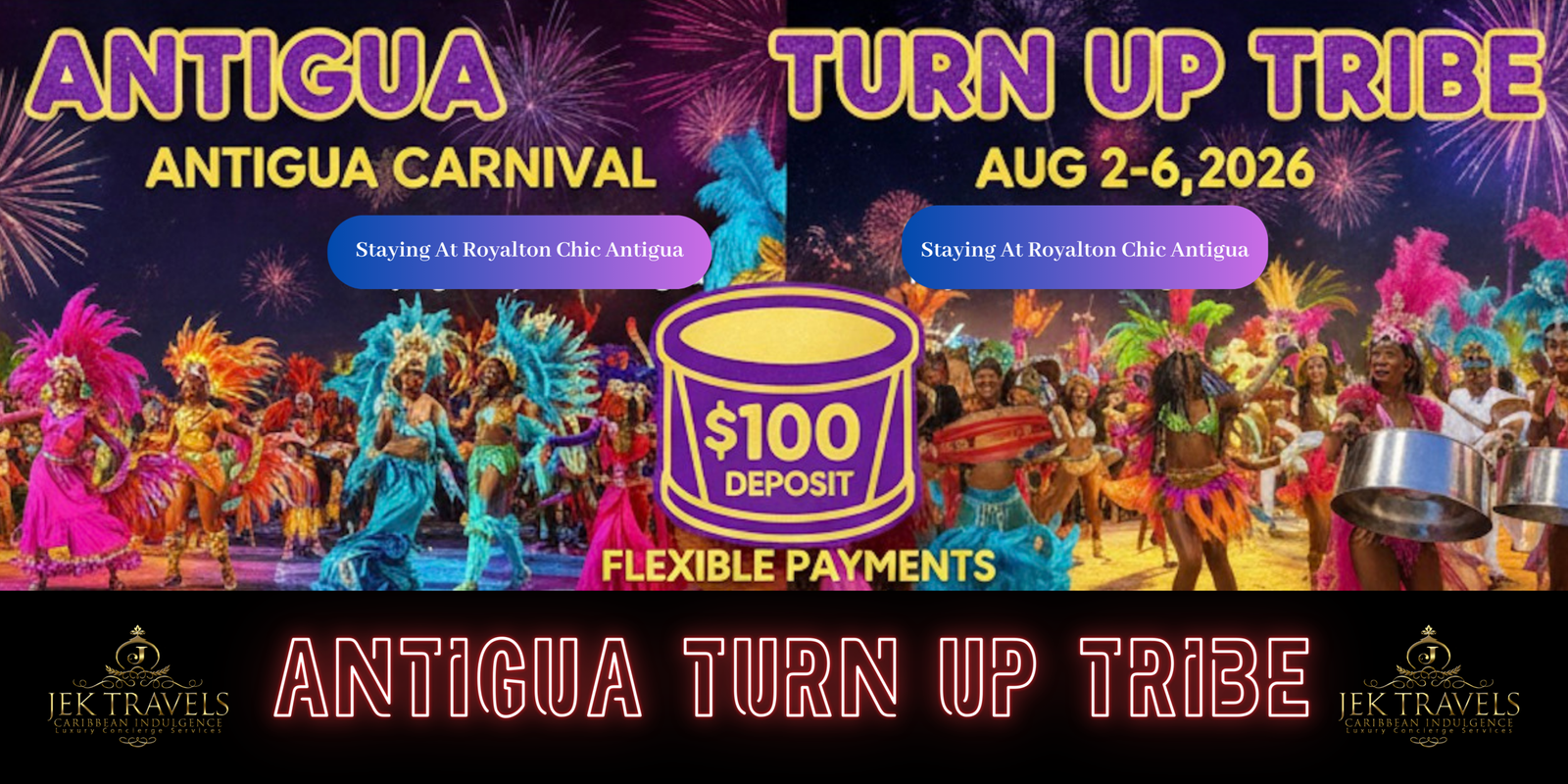 Antigua Turn Up Trip Antigua